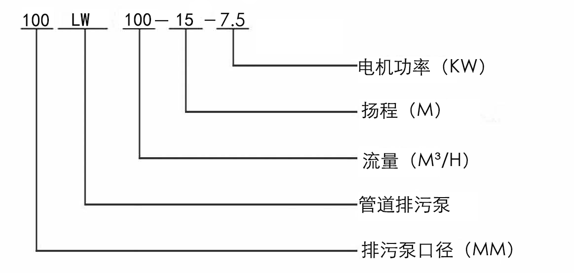  LW直立無堵塞排污泵